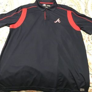 Men’s Atlanta Braves polo.